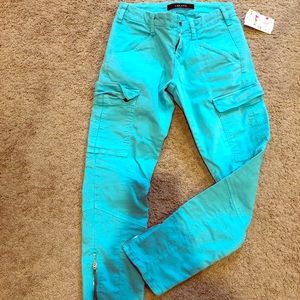 Jbrand skinny moto cargo pants
